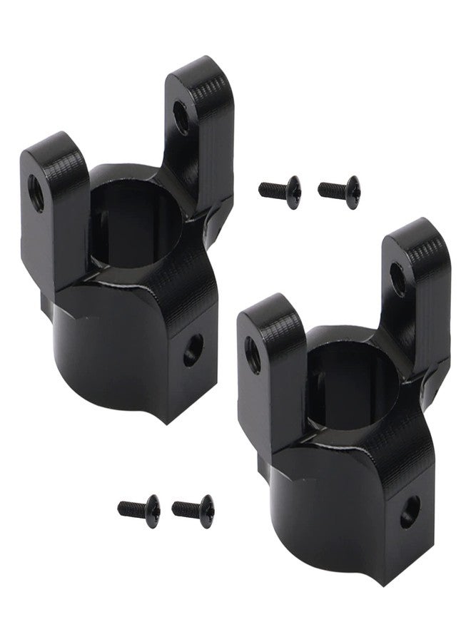 Rowiz 2PCS RC 1:10 Aluminum C Hub Carrier Upgrade Parts Black for Axial AX10 SCX10 - Image 1